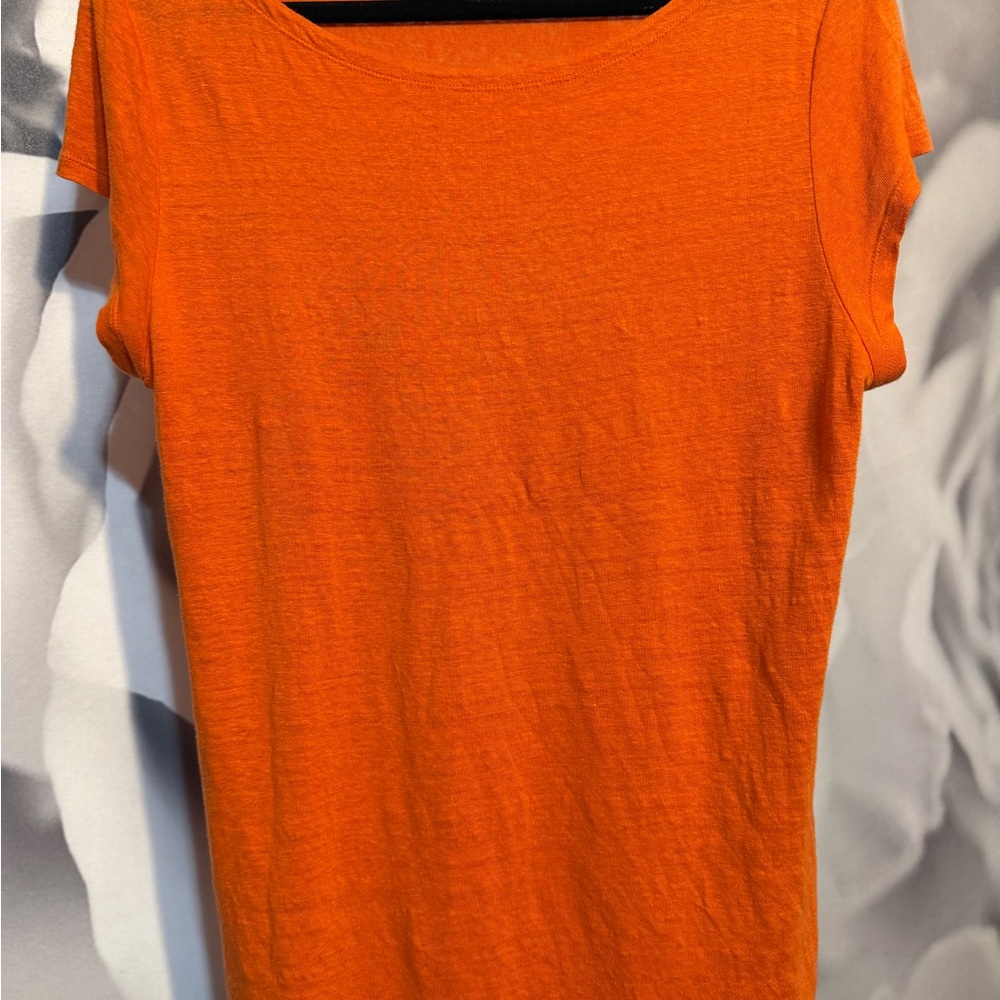 Eileen Fisher NWOT {$160} M Orange Women's Top